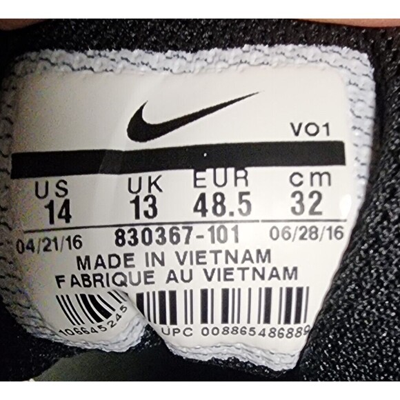 NIKE Air Mavin 2 Mens Basketball Shoe Size 14 main image 4